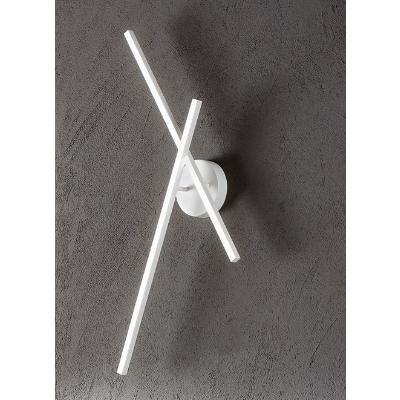 PLAFONIERA IN ALLUMINIO COLORE BIANCO